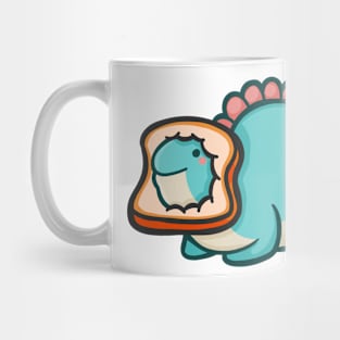 Cute loaf, Dino Bread, Stegosaurus, Dinosaur Mug